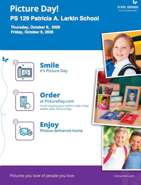 PTA Picture Day Flyer